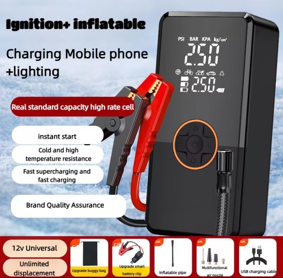 Super Energy 2 in 1 Jump Starter 1000A - Image 3