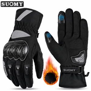 SUOMY Motorcycle Gloves Winter Warm Waterproof Windproof Motorbi ke Motocross Racing Riding Bike Gloves XXL Only